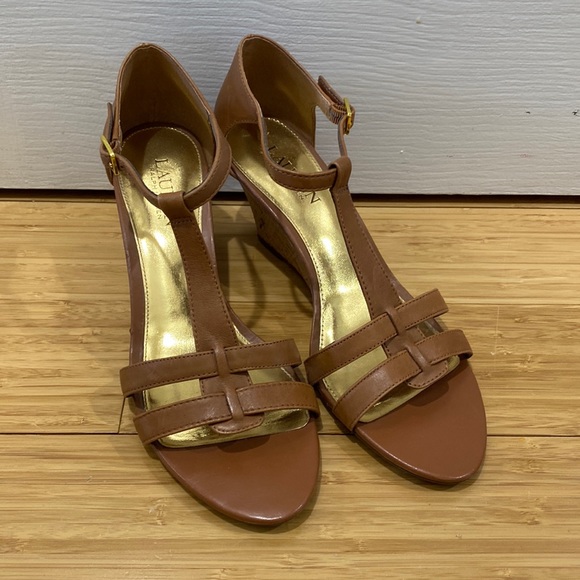 Ralph Lauren Shoes - Women’s Ralph Lauren Brown Sandals Sz 8.5